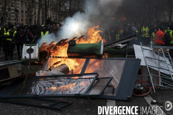 Gilets Jaunes, acte IV, Paris.