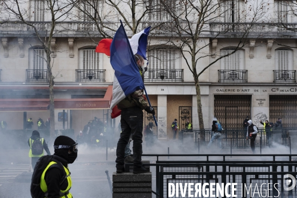 Gilets Jaunes, acte IV, Paris.