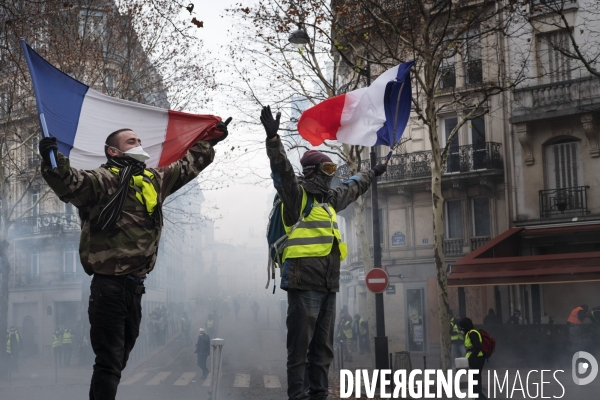 Gilets Jaunes, acte IV, Paris.