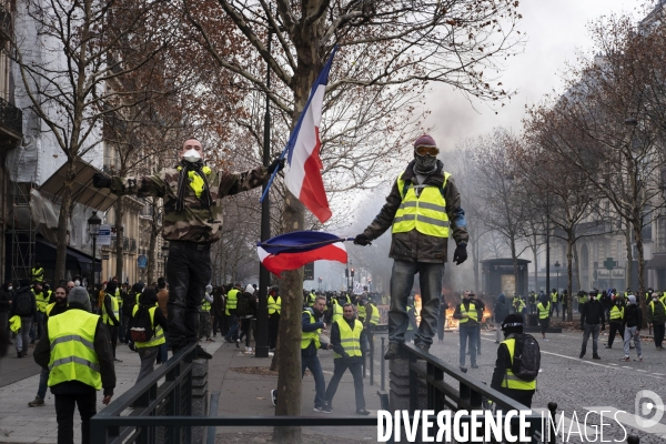 Gilets Jaunes, acte IV, Paris.