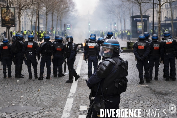 Gilets Jaunes, acte IV, Paris.