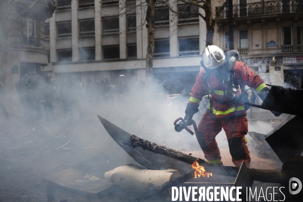 Gilets Jaunes, acte IV, Paris.