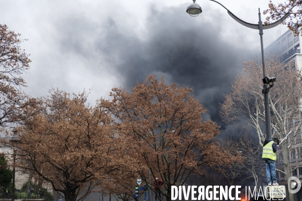 Gilets Jaunes, acte IV, Paris.