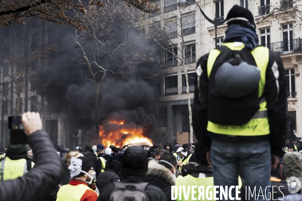 Gilets Jaunes, acte IV, Paris.