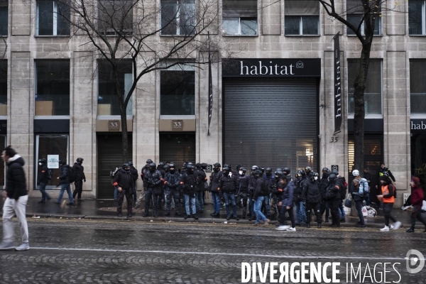 Gilets Jaunes, acte IV, Paris.