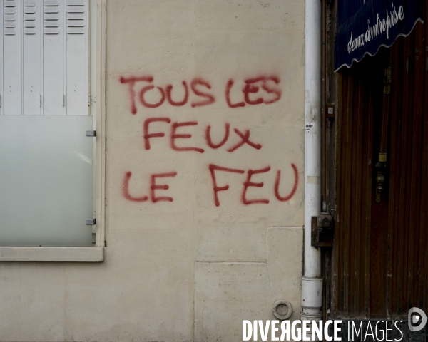 Paris 9/12/2018, manifestation des gilets jaunes