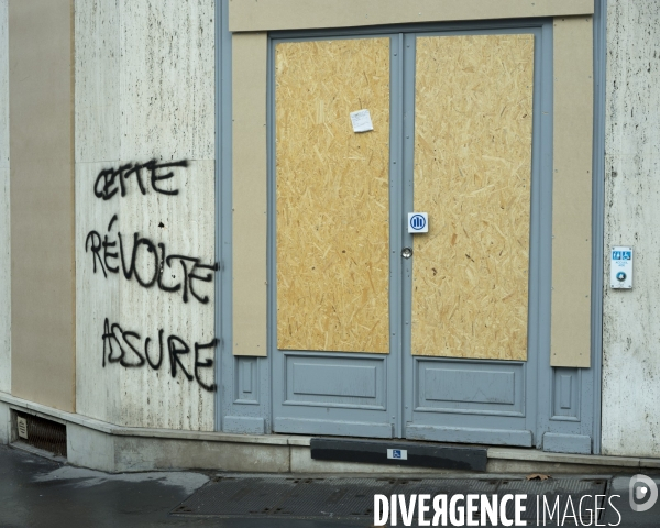 Paris 9/12/2018, manifestation des gilets jaunes