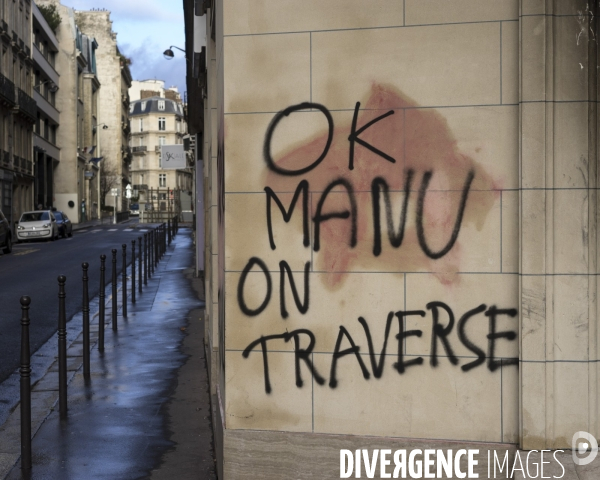 Paris 9/12/2018, manifestation des gilets jaunes