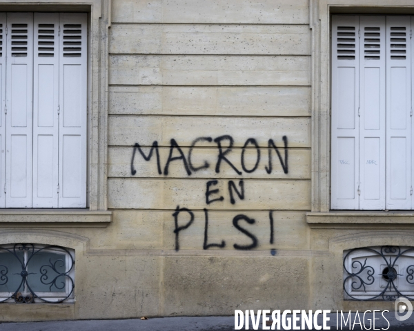 Paris 9/12/2018, manifestation des gilets jaunes