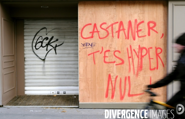 Gilets jaunes, acte 4. Slogans et barricades