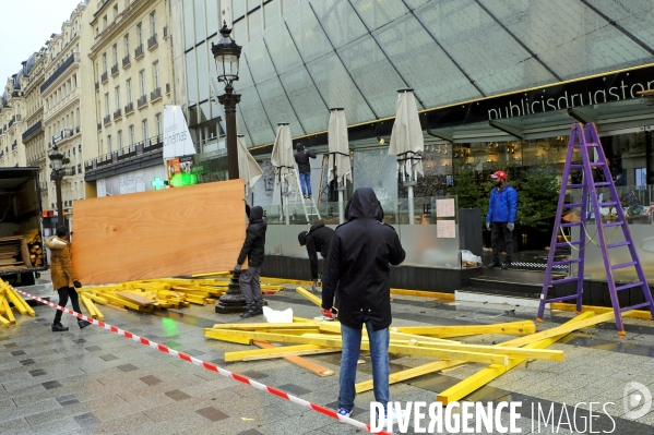 Gilets jaunes, acte 4. Slogans et barricades