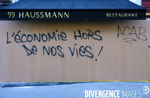 Gilets jaunes, acte 4. Slogans et barricades