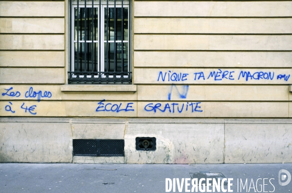 Gilets jaunes, acte 4. Slogans et barricades