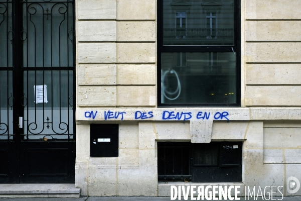 Gilets jaunes, acte 4. Slogans et barricades