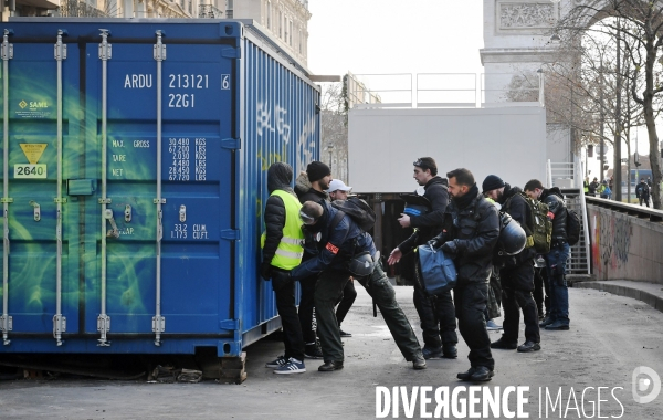 Manifestation des gilets jaune à paris / Acte IV