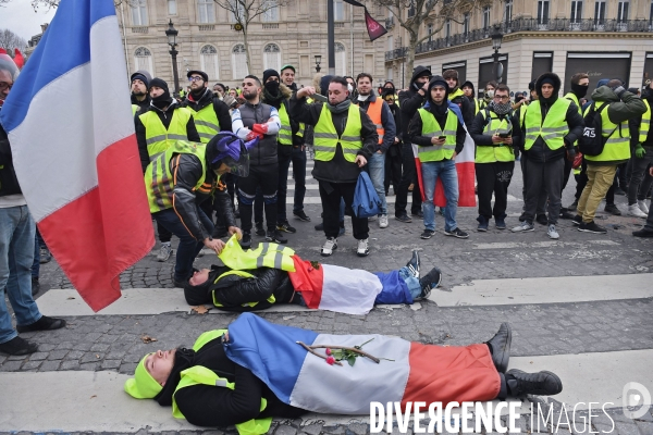Manifestation des gilets jaune à paris / Acte IV