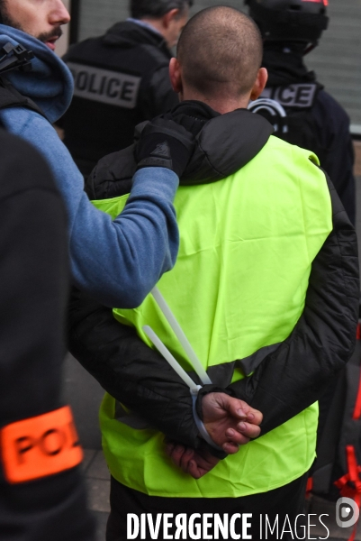 Manifestation des gilets jaunes à Paris