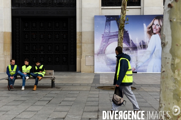 Manifestation des gilets jaunes à Paris