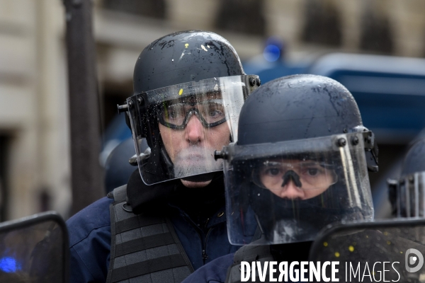 Manifestation des gilets jaunes à Paris