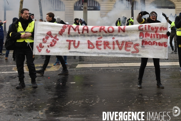 Manifestation des gilets jaunes à Paris