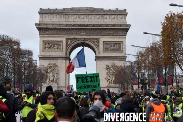 Manifestation des gilets jaunes à Paris