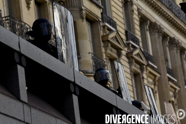 Manifestation des gilets jaunes à Paris