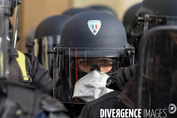 Manifestation des gilets jaunes à Paris