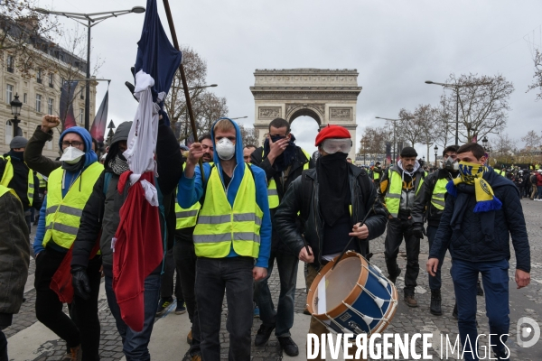 Manifestation des gilets jaunes à Paris