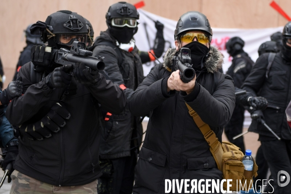 Manifestation des gilets jaunes à Paris