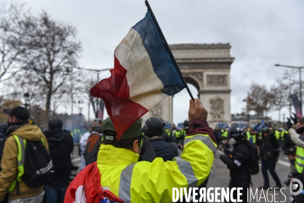 Manifestation des gilets jaunes à Paris