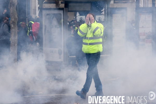 Manifestation des gilets jaunes à Paris