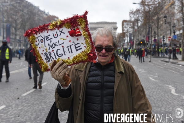 Manifestation des gilets jaunes à Paris