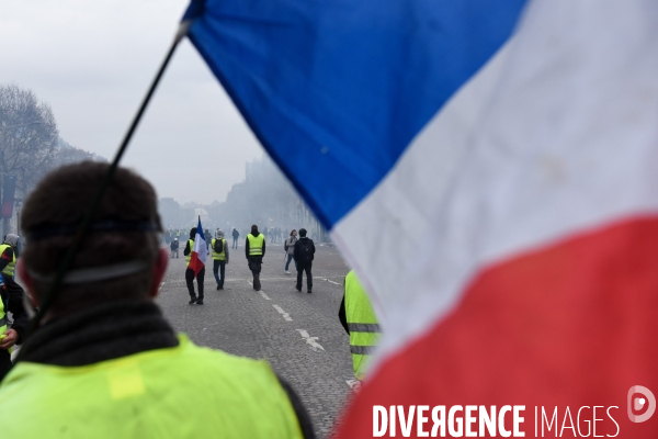 Manifestation des gilets jaunes à Paris