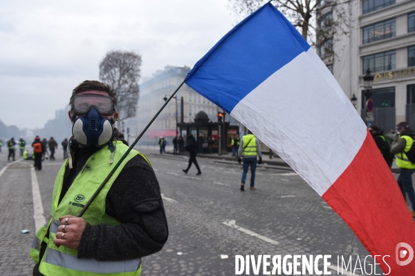 Manifestation des gilets jaunes à Paris