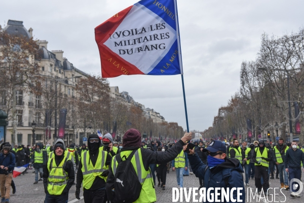 Manifestation des gilets jaunes à Paris