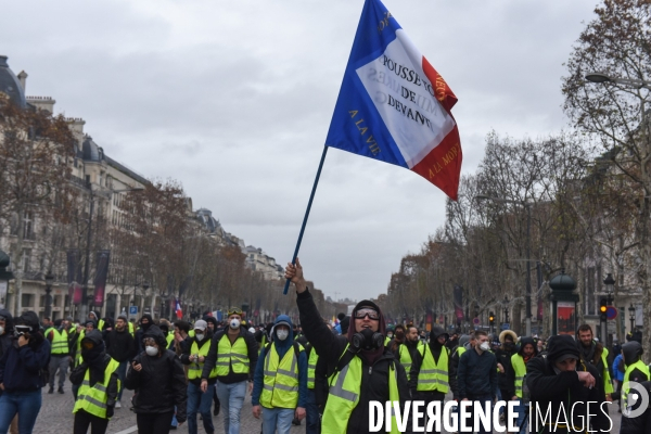Manifestation des gilets jaunes à Paris