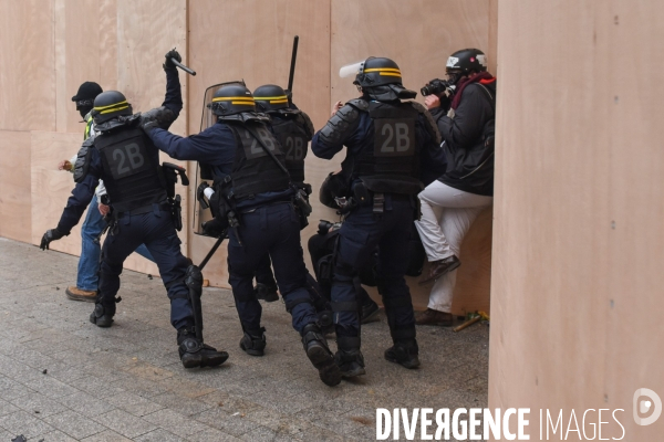 Manifestation des gilets jaunes à Paris