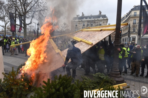 Manifestation des gilets jaunes à Paris