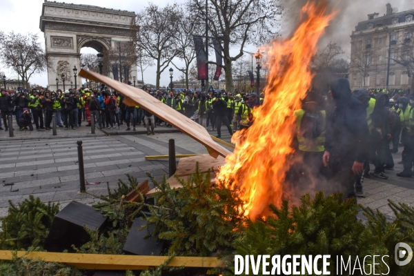 Manifestation des gilets jaunes à Paris