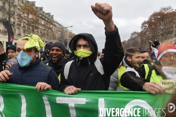 Manifestation des gilets jaunes à Paris