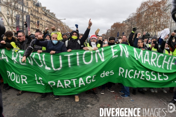 Manifestation des gilets jaunes à Paris