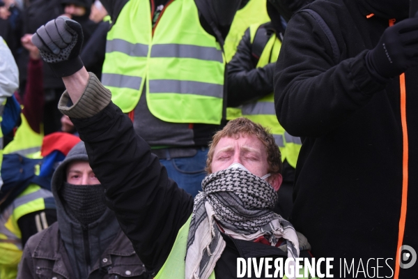 Manifestation des gilets jaunes à Paris