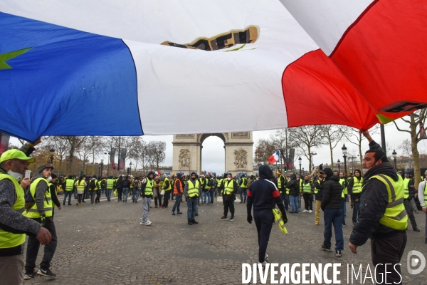 Manifestation des gilets jaunes à Paris