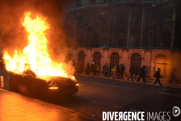 Manifestation des gilets jaunes à Paris