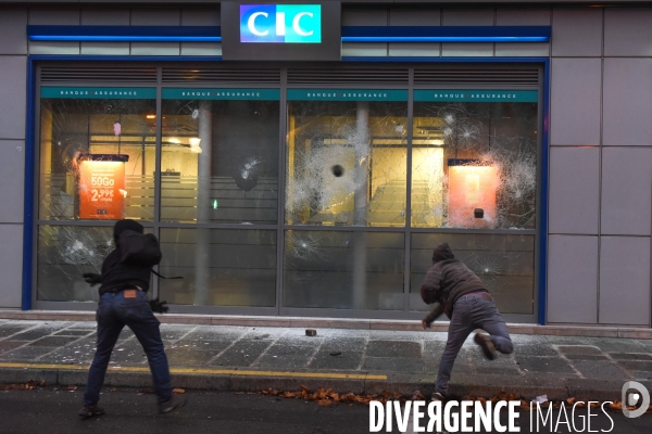 Manifestation des gilets jaunes à Paris