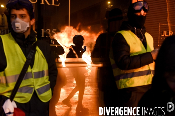 Manifestation des gilets jaunes à Paris