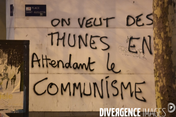 Manifestation des gilets jaunes à Paris