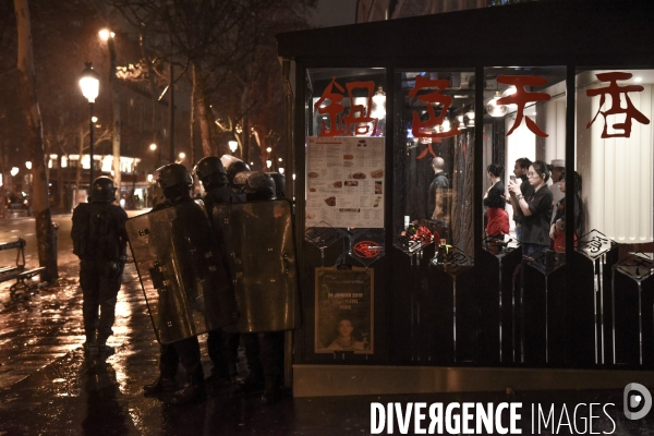 Manifestation des gilets jaunes à Paris