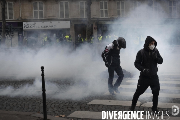 Gilets Jaunes, acte IV, Paris.