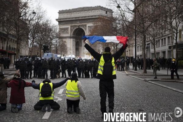 Gilets Jaunes, acte IV, Paris.